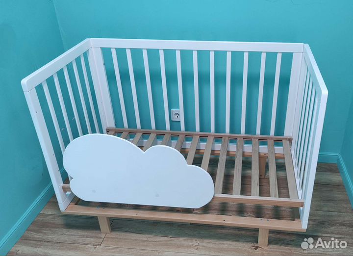 Детская кровать Happy baby Mirra 120х60