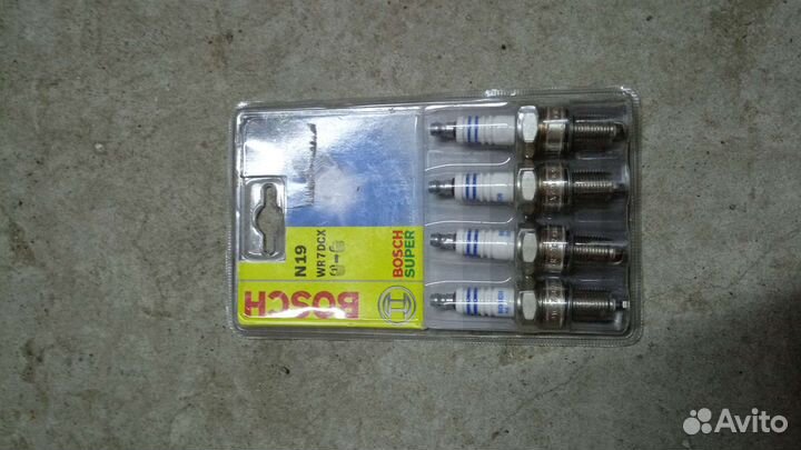 Свечи зажигания bosch n19 wr 7 dcx комплект