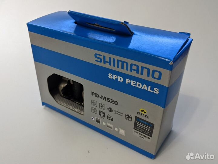 Новые контактные педали Shimano PD-M520, SPD