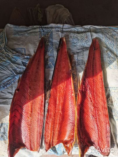 Кета холодного копчения