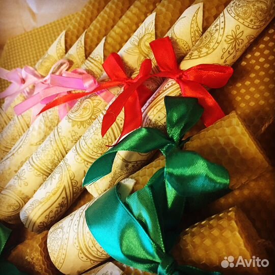 Свеча из вощины