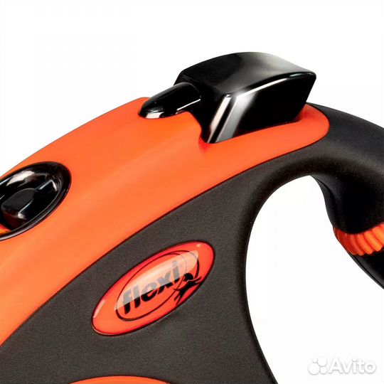 Рулетка flexi Xtreme XS (до 15 кг) 3 м лента оранж