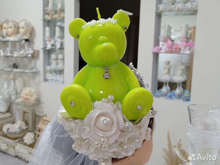 Свечи мишка