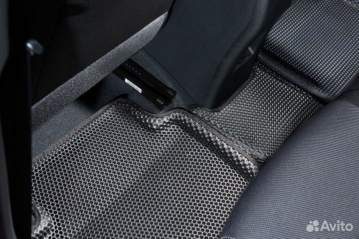 3Д Эва коврики Сота VW Golf VI чер