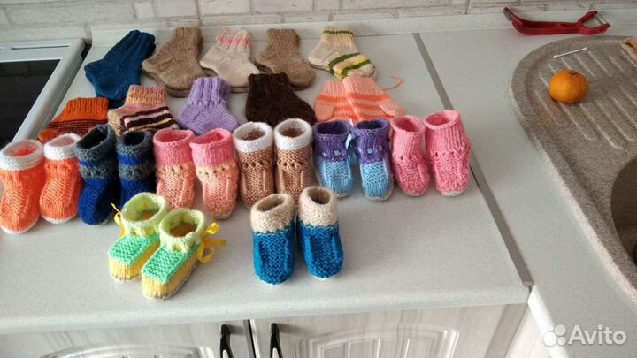 Носочки и пинетки для девочек и мальчиков