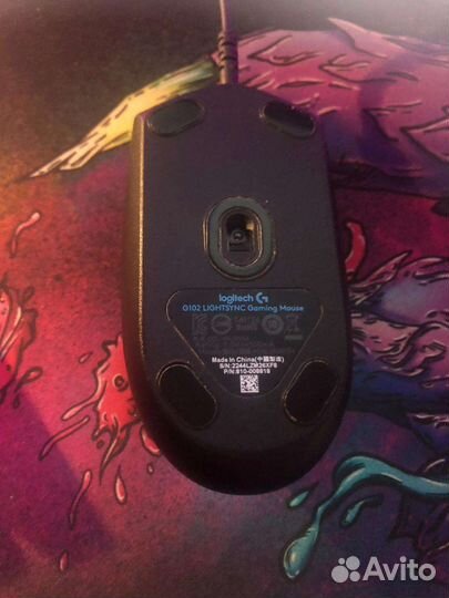 Игровая мышь logitech g102