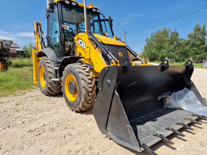 Аренда экскаватора погрузчика jcb 3cx спецтехника