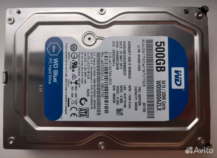 Жесткий диск HDD WD (Western Digital) 3.5
