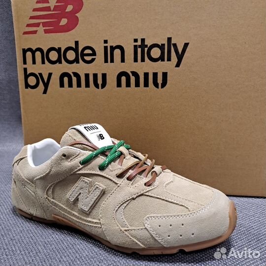 Кроссовки new balance 530 X miu miu