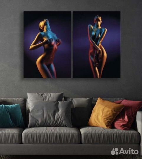 Стильные картины в интерьер