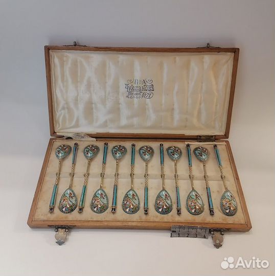 Ложки в коробке Ag 84