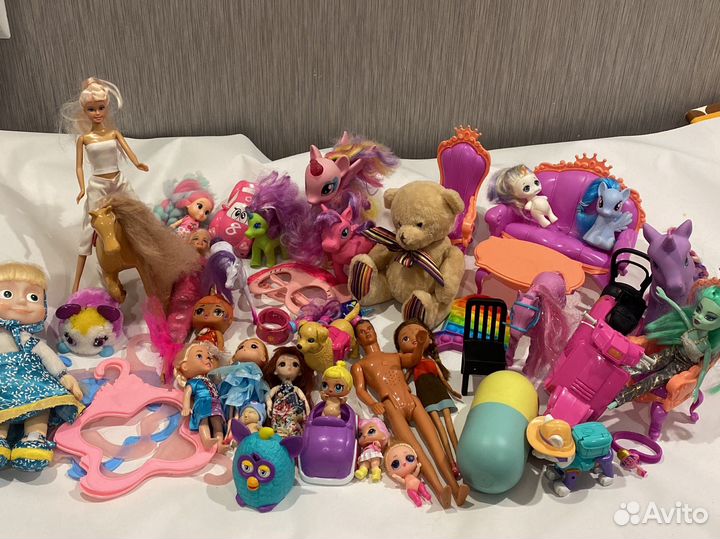 Барби куклы большим пакетом для девочки