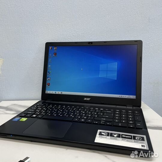 Мощный ноутбук Acer i5-5200U/8Gb/SSD/2 видеокарты