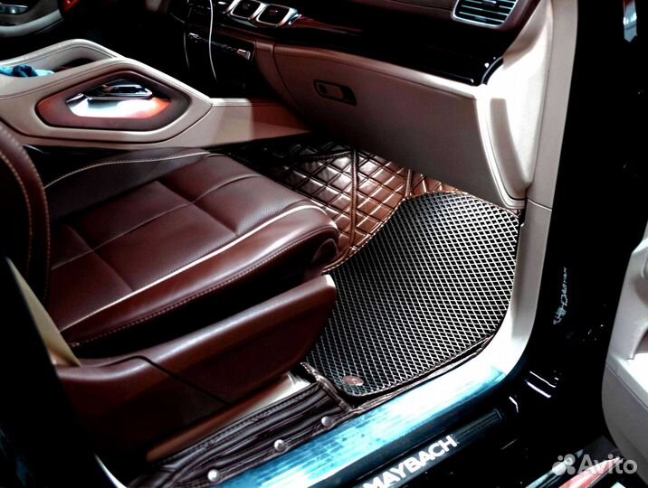 Автоковрики для Mercedes-Benz GLS-Maybach 2021г