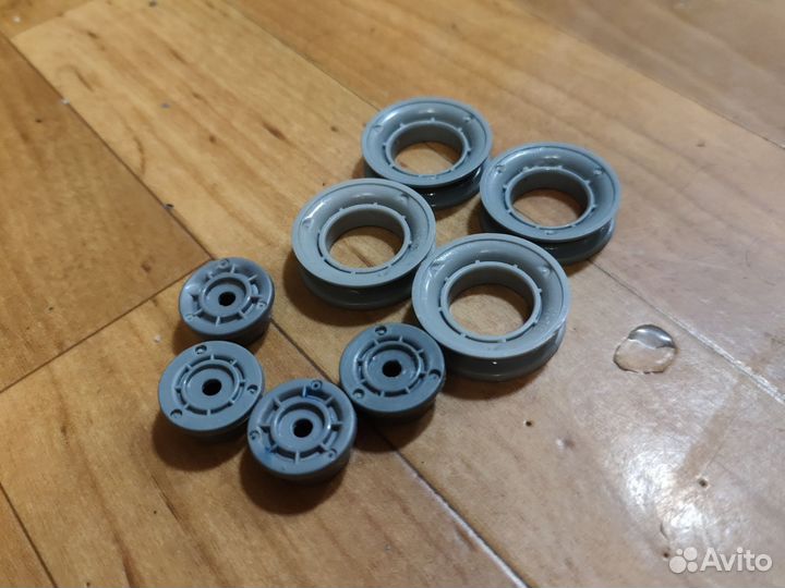 4 колеса корзинки midea