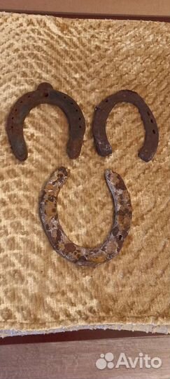 Подкова кованная от лошади