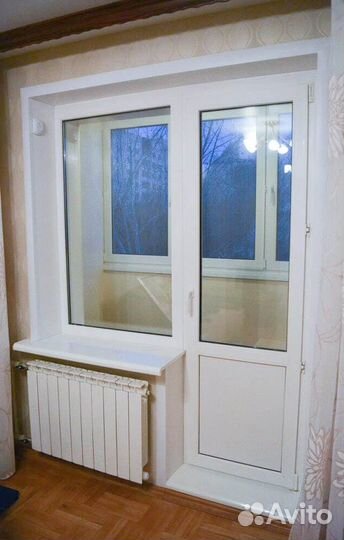 Выход на балкон пластиковый