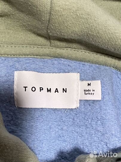 Худи с коротким рукавом topman