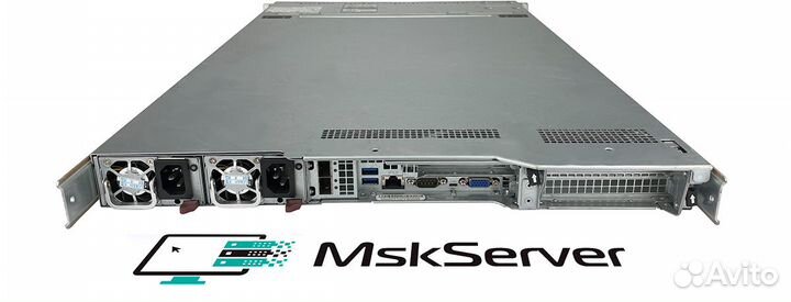 Сервер Supermicro 6019U-TR25M 2xGold 6136 64Gb