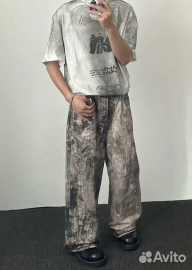 Джинсы широкие Acne studios хит 2024