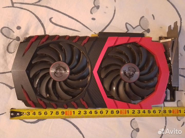 Видеокарта rx580 8gb msi
