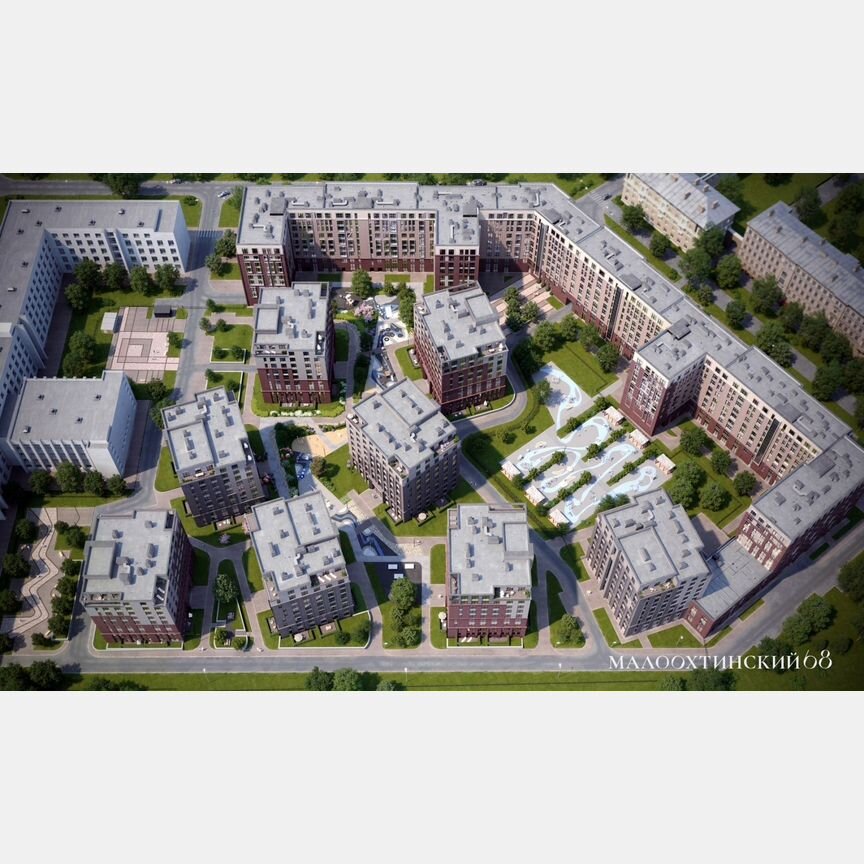 2-к. квартира, 90,3 м², 8/9 эт.