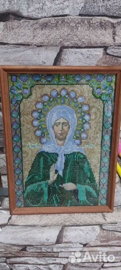 Икона из алмазной мозаики