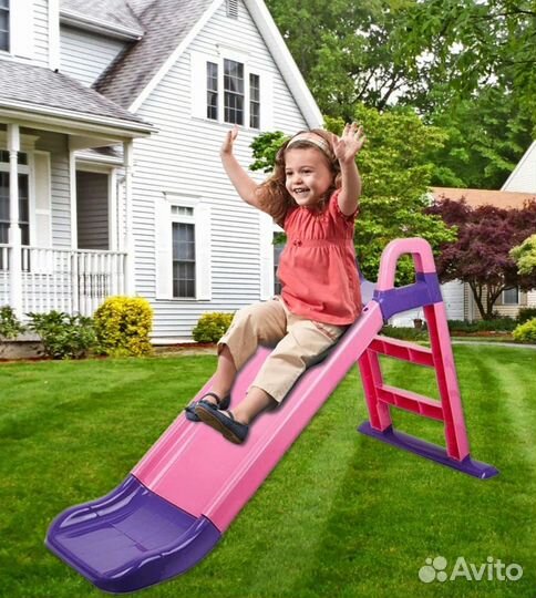 Машинка и горка