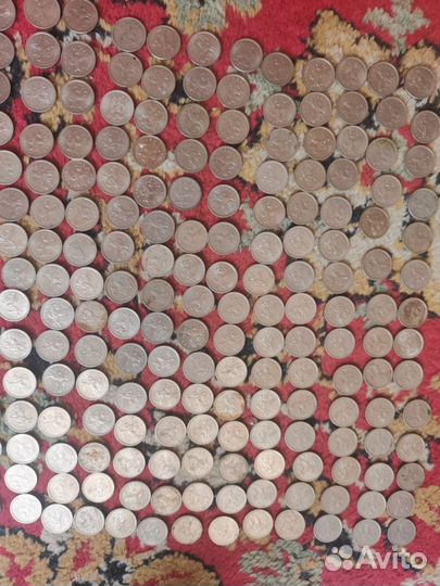 Монеты Россия по 1 копейки-100 штук