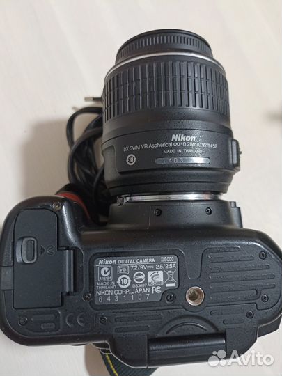 Зеркальный фотоаппарат Nikon d5000