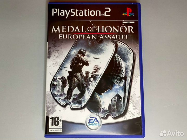 Игры Medal of honor EA,Lord of rings для ps2