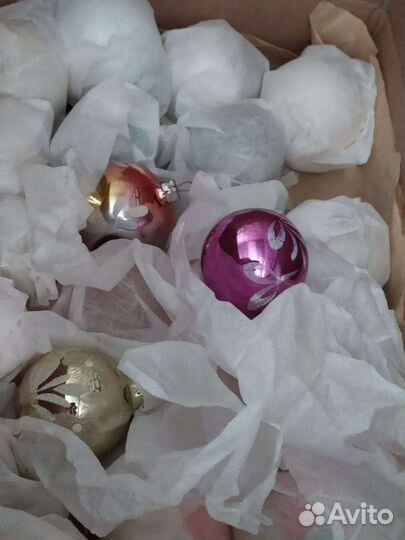 Советские елочные игрушки