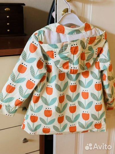 Летний плащ для девочки 110 4-5 лет next