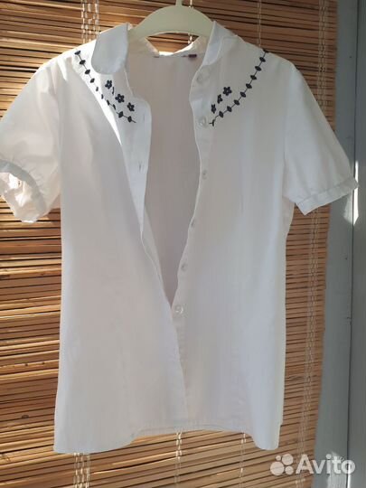 Рубашка школьная 152