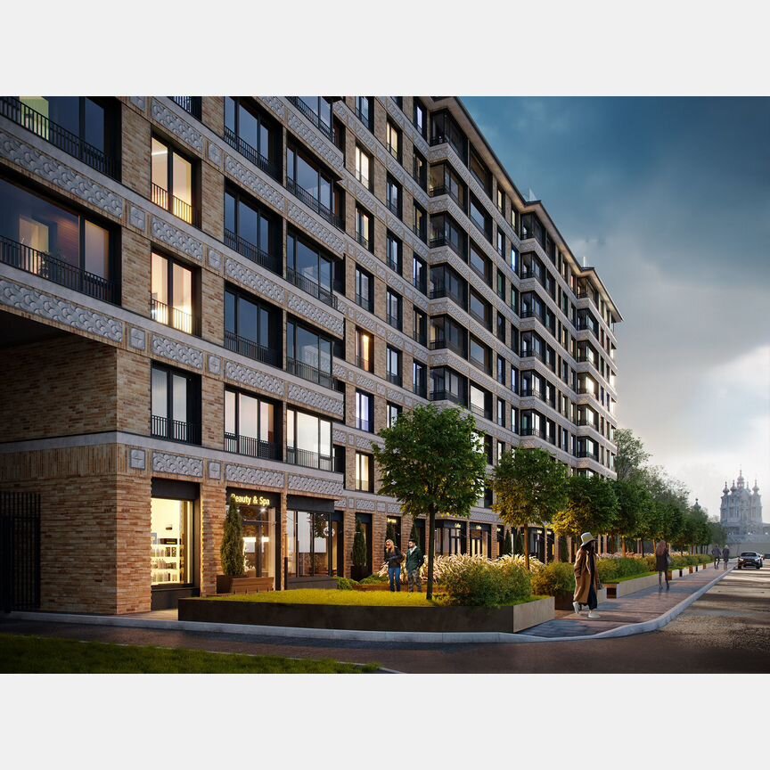 2-к. квартира, 58,8 м², 8/10 эт.
