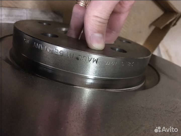 Диск тормозной передний zimmermann Т5 Т6 мультивен