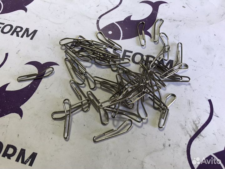 Скобы для разборных грузил (чебурашки и прочее)