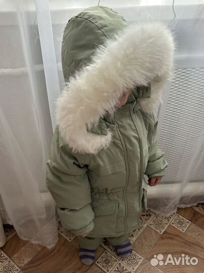 Зимний комплект для девочки 98 104
