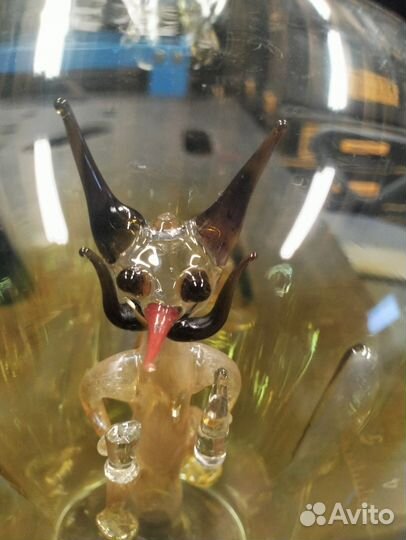 Графин с чертиком СССР