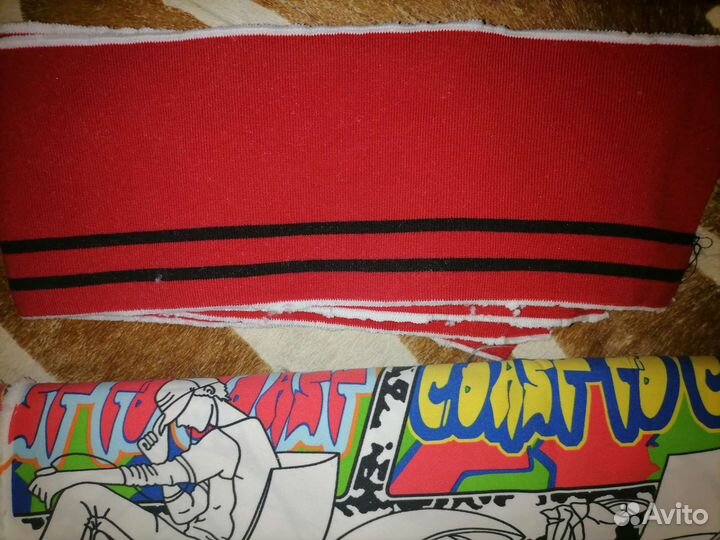 Отрез итальянской ткани для пошива одежды