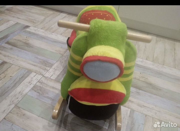 Качалка мотоцикл/мопед с музыкой