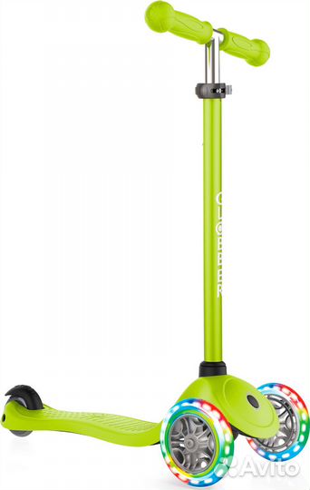 Самокат трехколесный Globber primo lights (2023) з