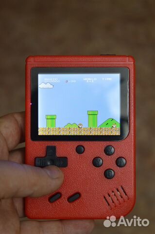 Карманная приставка с играми sega и Dendy