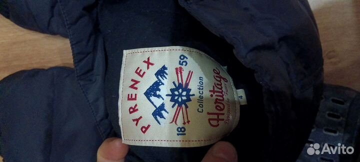 Пуховые штаны Утеплённые брюки pyrenex 104 см на м