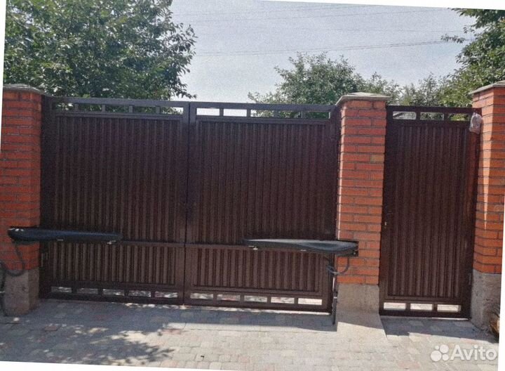 Автоматика для распашных ворот (Alutech)