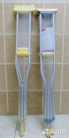 Костыли подмышечные взрослые и детские Армед