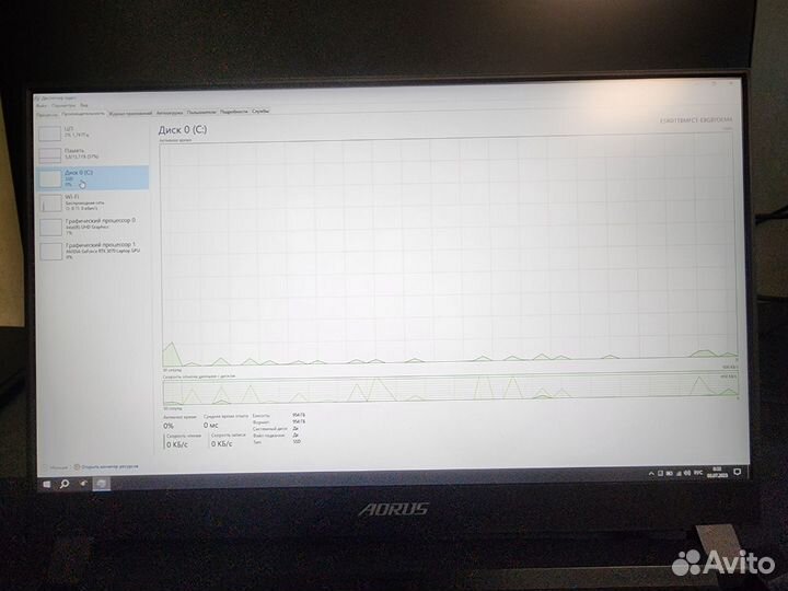 Ноутбук aorus 15P XD, i7-11800H, RTX 3070 8GB