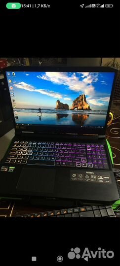 Ноутбук acer nitro 5 3060 6гб озу 16гб 500 гб ssd