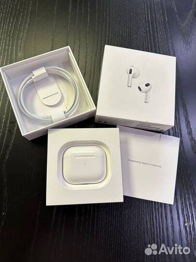 Беспроводные наушники apple airpods 3