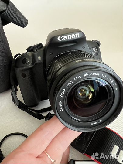 Зеркальный фотоаппарат canon eos 650d